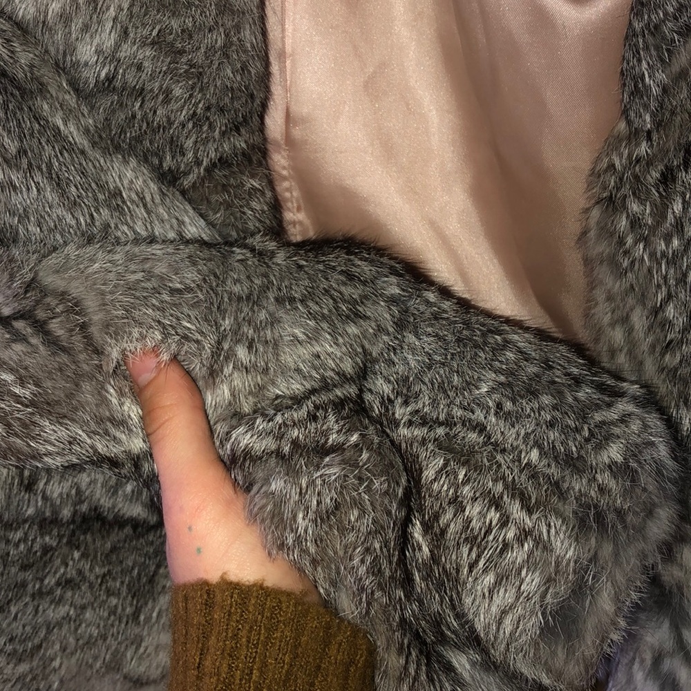 Rabbit fur jacket - Picture 2 of 3